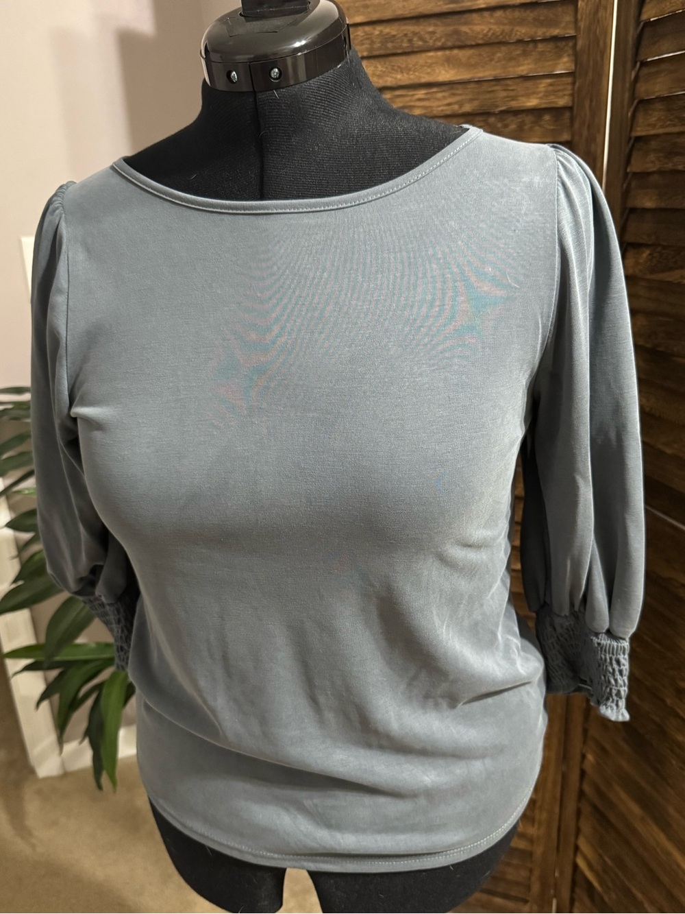 Green Envelope S half sleeve top - Picture 4 of 8